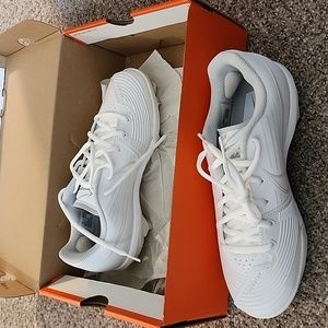 Brand New White Nike Cleats Size 7